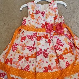 Girls Butterfly Dress